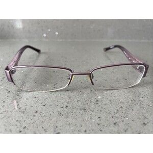 BEBE Eyeglasses Frames ONLY Bashful BB5027 Plum 49-16-130 06/11 Purple rectangle